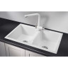 Кухонная мойка GRANULA GR-8101 арктик (белый) 8101 APKTIK