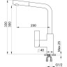 Смеситель GRANULA GR-2502 арктик (белый) 2502 APKTIK (BELYII)